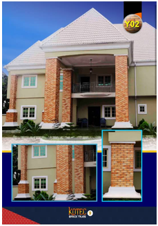 Y-02 Brick Tile Duplex Facade — Installations