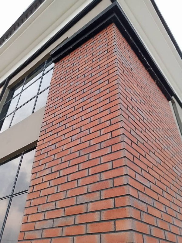Red Brick Cladding Facade Tile — Tiles