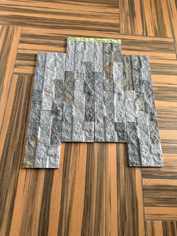 61531 Silver Quartz Ledger Stone 15x60 — Tiles