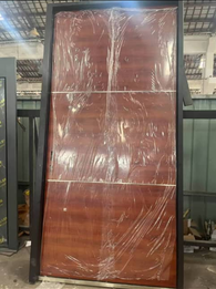 Redwood Grain Executive Door — Doors