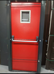 Ruby Panic-Bar Fire Door — Doors