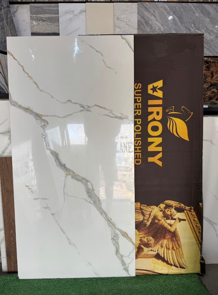Virony Super Polished Calacatta — Tiles