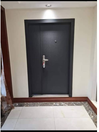 Executive Black Double Door — Doors